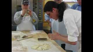 How to shape dough for a Couronne Chignon [upl. by Suolevram791]