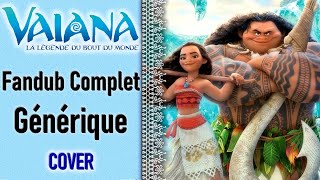 Vaiana La Légende du Bout du Monde  Le Bleu Lumière Générique Cover [upl. by Oxley]