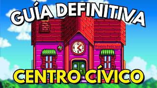 ¡Completa el Centro Cívico FÁCIL y RAPIDO en Stardew Valley  Guía Definitiva [upl. by Vastha]