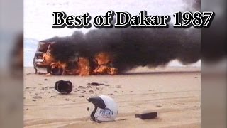 Best of Rally Dakar Rallye 1987 Crash Maximum Attack [upl. by Findley]