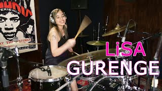 Gurenge by LiSA Demon Slayer Kimetsu No Yaiba OP DRUM COVER by SID BUAN [upl. by Ricard]