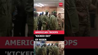 US Military Kicked Out Of Niger  Watch Them Withdraw From Niamey Air Base [upl. by Lehcnom]