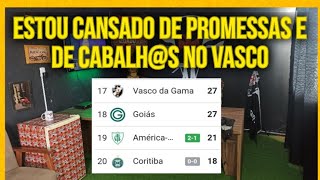 🚨 DESABAFO SANTOS VENCE E VASCO FICA NO Z4 MAIS 10 DIAS [upl. by Annetta]