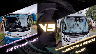 Dynamic Fast o Senior Smart VS de los increíbles microbuses con chasis Chevrolet NKR [upl. by Annaerda]