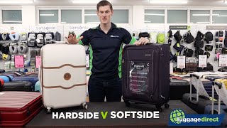 Hardside v Softside  LuggageDirect [upl. by Wolk]