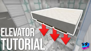 How to make a working Elevator in Minecraft [upl. by Otsedom]