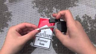 Test14  Marlboro Rouge  Tabac à rouler [upl. by Ruvolo442]