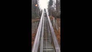 Funicular to the Break Sokos Hotel Koli Spa [upl. by Hgielah686]