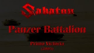 Sabaton  Panzer Battalion Lyrics English amp Deutsch [upl. by Eelrak]