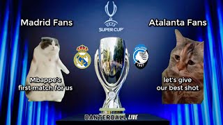 Real Madrid 20 Atalanta  Cat Memes  UEFA Super Cup 2024 [upl. by Kiefer]