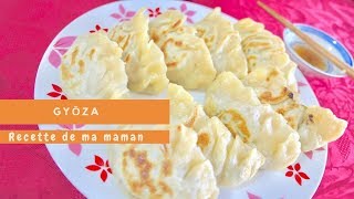 RECETTE DE MA MAMAN 44 Gyôza veggie Raviolis à la japonaise version végétarienne [upl. by Darees]