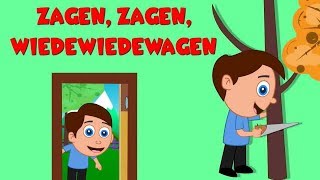 Zagen zagen wiede wiede wagen  Nederlandse Kinderliedjes [upl. by Kasevich257]