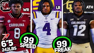 The Most INSANE Players In College Football 25 Dynasty [upl. by Enetsuj]