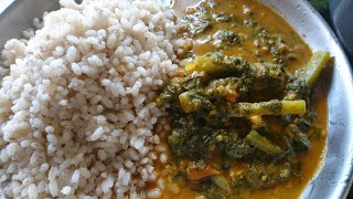 Basale kajipu mangalore palak curry [upl. by Ynavoj]