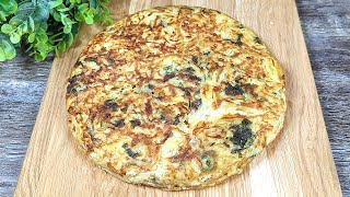 2 Potatoes and eggs Better than pizza 🍕Quick Potato and Egg Breakfast Recipe [upl. by Ennaxor]