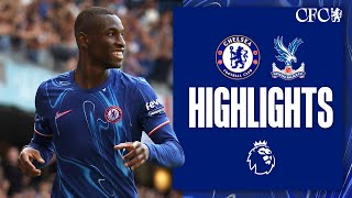 Chelsea 11 Crystal Palace  HIGHLIGHTS  Premier League 202425 [upl. by Jonme]