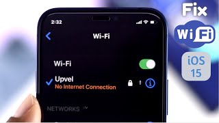 iOS 17 WiFi Not Working  No Internet Connection Fixed on iPhone 15 Pro MaxPlus [upl. by Ginni]