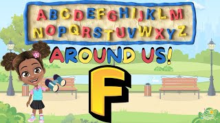 Fun with the Letter F  Alphabet Adventure  EYFS Interactive Lesson [upl. by Bethena]