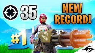 Mongraal  35 KILL SOLO SQUAD WIN Fortnite New Personal Record [upl. by Zindman]