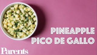 Pineapple Pico de Gallo Recipe  Parents [upl. by Hyams]