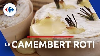 Recette facile  le Camembert roti [upl. by Airtened466]