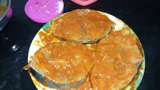 Seer Fish Fry KannadaHome made Recipe Uttar Karnatakas kitchen Kannada Surmai Meenu rava Part 1 [upl. by Eekcaj]