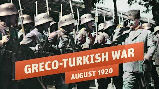 GrecoTurkish War  Treaty of Sèvres I THE GREAT WAR 1920 [upl. by Anauqed]