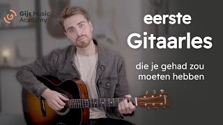 Gitaar leren spelen voor beginners Deze eerste gitaarles helpt je verder [upl. by Eboj713]