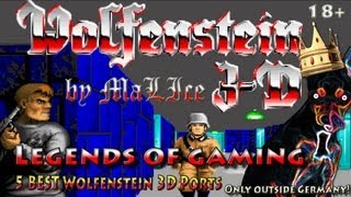 Wolfenstein 3D  5 Best Ports [upl. by Cartwright66]