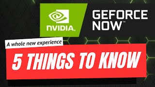 5 things to consider BEFORE you buy GEFORCE NOW [upl. by Gaston]