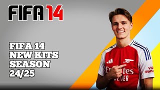 FIFA 14 Kits Season 202425  FIFA 14 Latest Squad Update 2024  FIFA 14 Next Season 202425 [upl. by Pyszka]