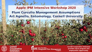 Plum Curculio Management Assumptions [upl. by Mella]