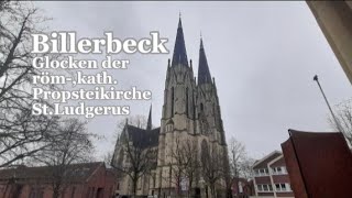 BillerbeckDNRWrömkath Propsteikirche StLudgerus Vorläuten und Vollgeläute [upl. by Ettebab]