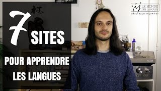 7 SITES POUR APPRENDRE UNE LANGUE ÉTRANGÈRE [upl. by Anawat]