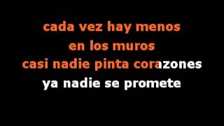 Amores como el nuestro  Video Karaoke [upl. by Yellas]