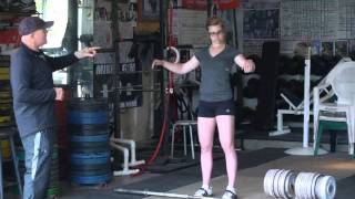 CrossFit  Coach Burgener on Elbows High and Outside [upl. by Llabmik]