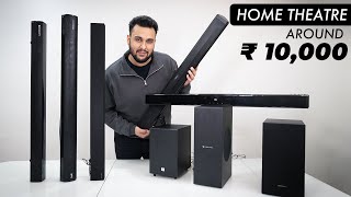 I Bought THE BEST 5 HOME THEATRES in India  Around ₹10000 [upl. by Gayel]