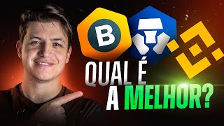 MERCADO BITCOIN BINANCE ou CRYPTOCOM  Qual a melhor corretora de cripto [upl. by Nohpets]