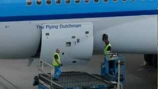 KLM MD11 pushback ampdeparture  AMS  2382012 [upl. by Asia942]