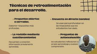 Técnicas de retroalimentación en los procesos pedagógicos [upl. by Oika]