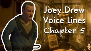 Joey Drew Voice Lines Chapter 5 [upl. by Zenia]