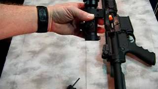 Installation of the Burris XTS135 Red Dot Sight [upl. by Eesac677]