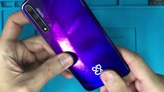 Huawei Nova 5T замена дисплея разбор YALL21 [upl. by Hgielrac970]