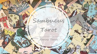 開箱 🥀 接骨木塔羅牌傳統版 • Sambucus Tarot  Nanna Tarot [upl. by Anele]