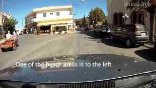 Driving through Palekastro village [upl. by Rairb489]