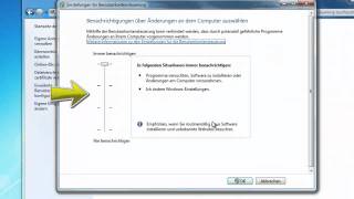 Benutzerkontensteuerung unter Windows 7  TUTORIAL [upl. by Ahsakal922]