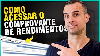 COMO emitir o COMPROVANTE de RENDIMENTOS para sua DECLARAÇÃO de Imposto de Renda 2023  IRPF2023 [upl. by Niamart]