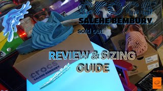 SALEHE BEMBURY SLIDES REVIEW amp SIZING GUIDE [upl. by Atnahsa]