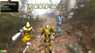 Morrowind Multiplayer Mod  64 Player Server PvP [upl. by Adamina]