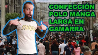 PROCESO COMPLETO CONFECCIÓN DE POLO MANGA LARGA MODELO BÉISBOL PARA MEDIA ESTACIÓN EN GAMARRA [upl. by Vin]